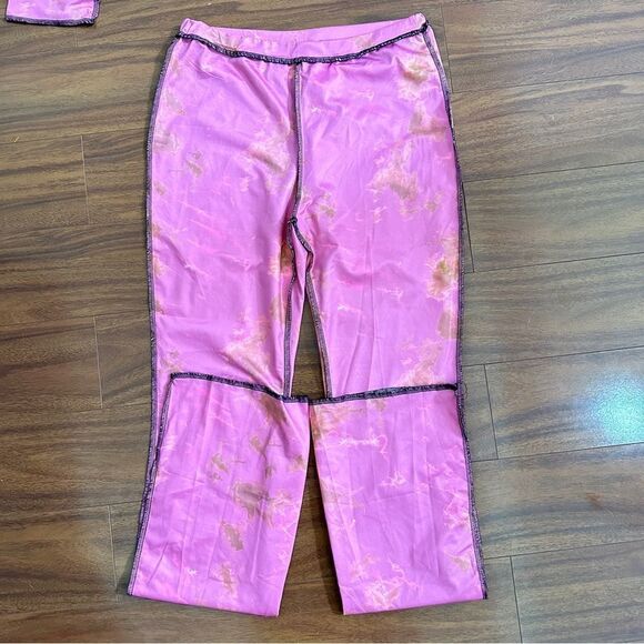 NWT half heart brand rave festival the story of us pants set Sz L - Picture 3 of 7